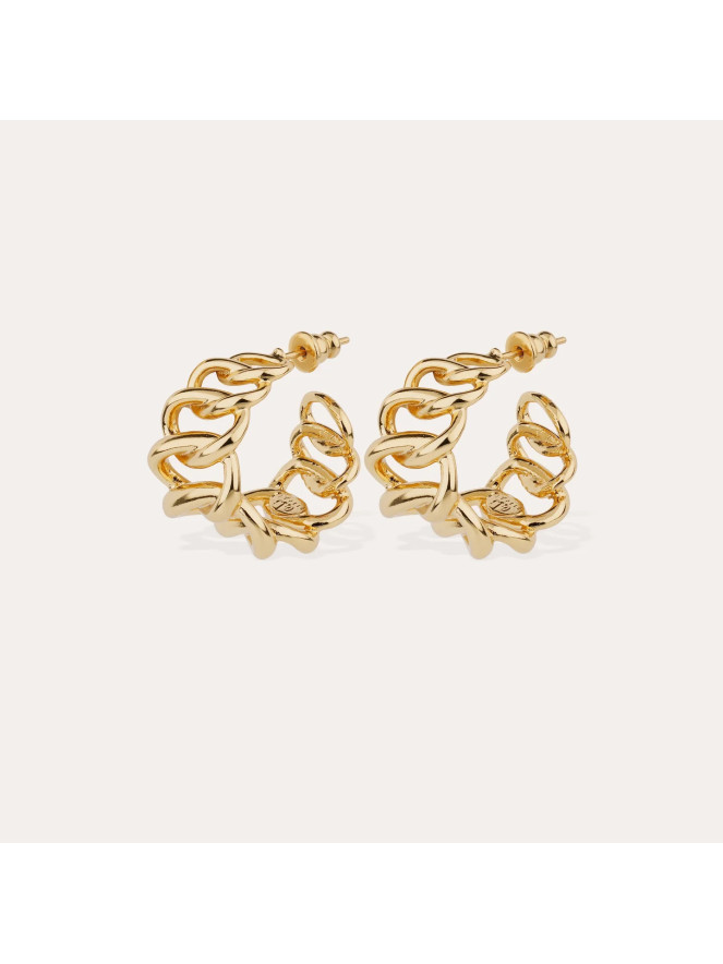 Boucles d'oreilles Gas BRONX créoles doré