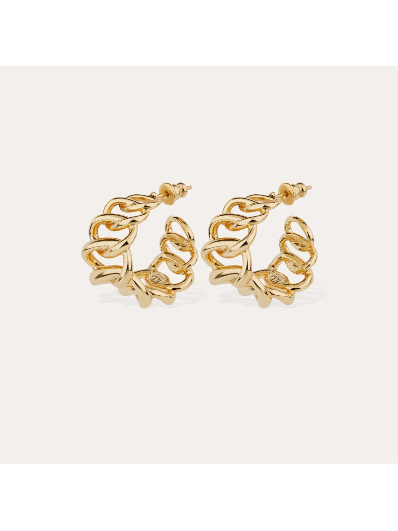 Boucles d'oreilles Gas BRONX créoles doré