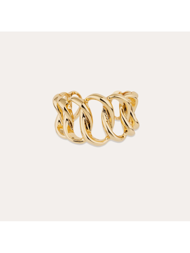 Bracelet Gas manchette BRONX DORÉ