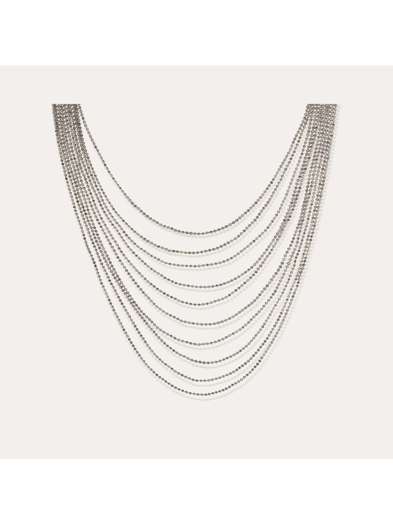 Collier Gas ROMEO argenté