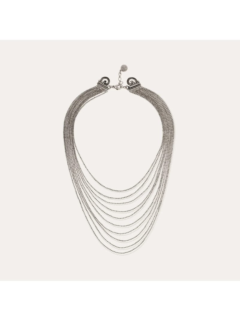 Collier Gas ROMEO argenté