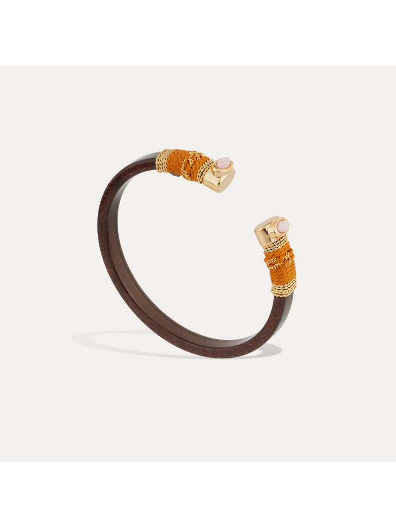 Bracelet Gas SARINA Marron. Édition limitée
