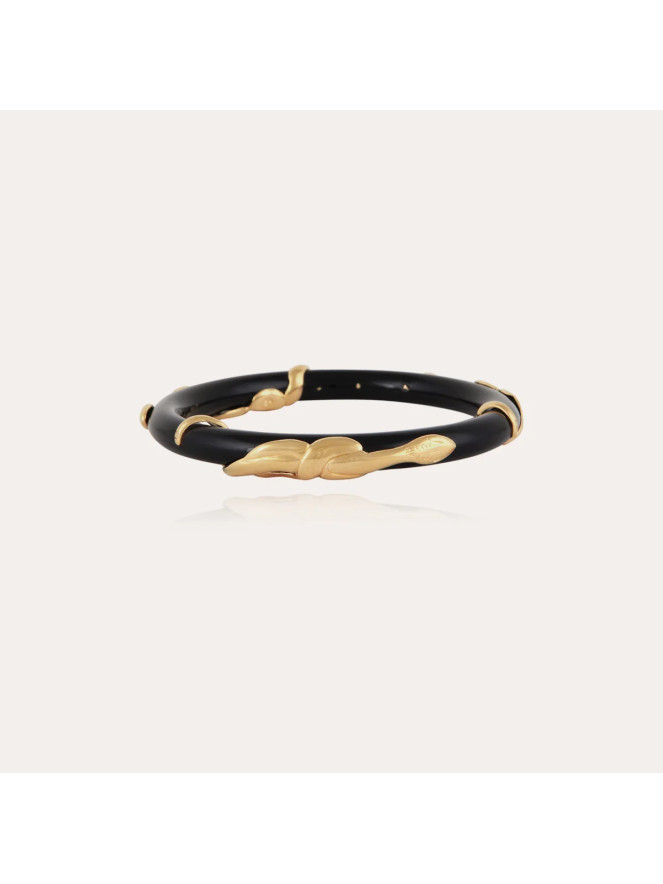 Bracelet Gas JONC COBRA acétate noir