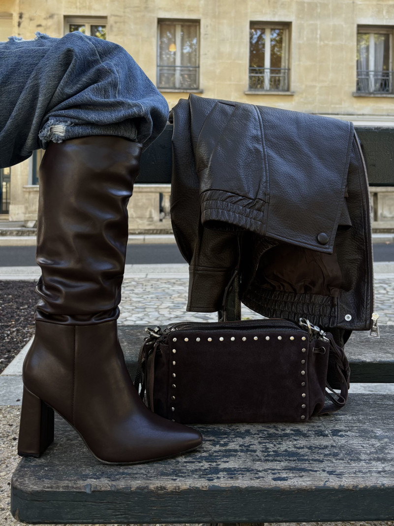 Bottes à talons LEONIE BROWN