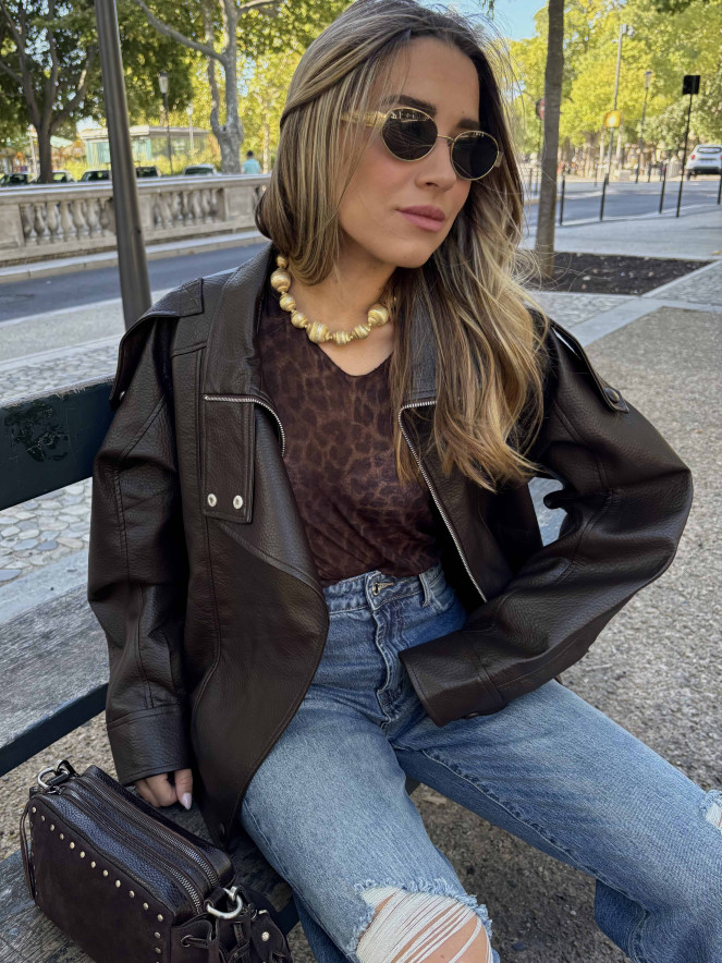 Perfecto Chocolat effet grainé