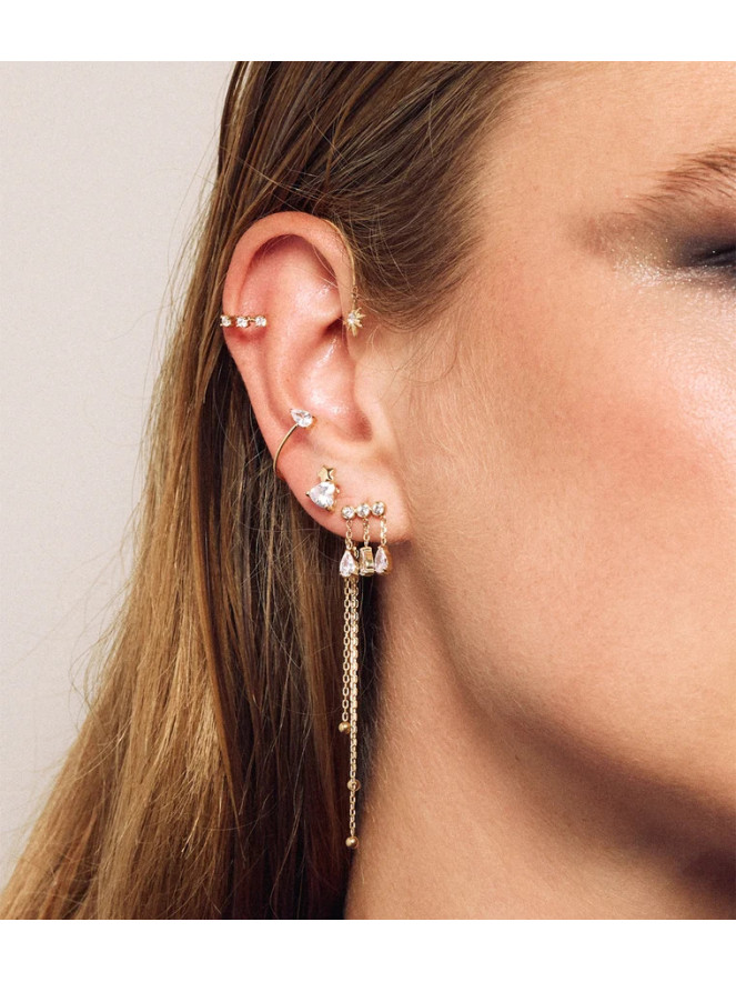 Boucle bijou d'oreille Zag AVENTINE