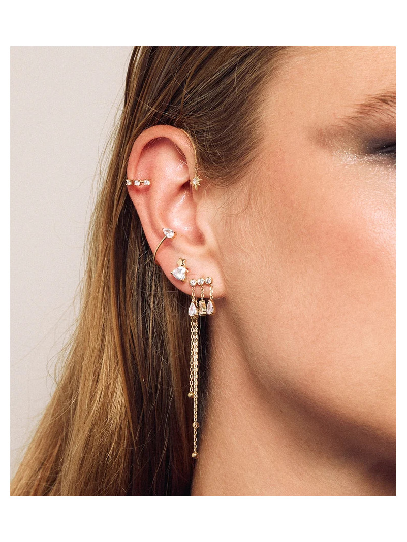 Boucle bijou d'oreille Zag AVENTINE