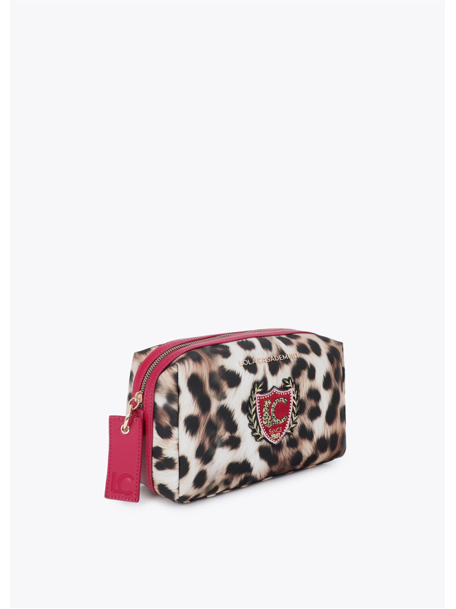 Trousse Lola Casademunt Imprimé animal  Patch