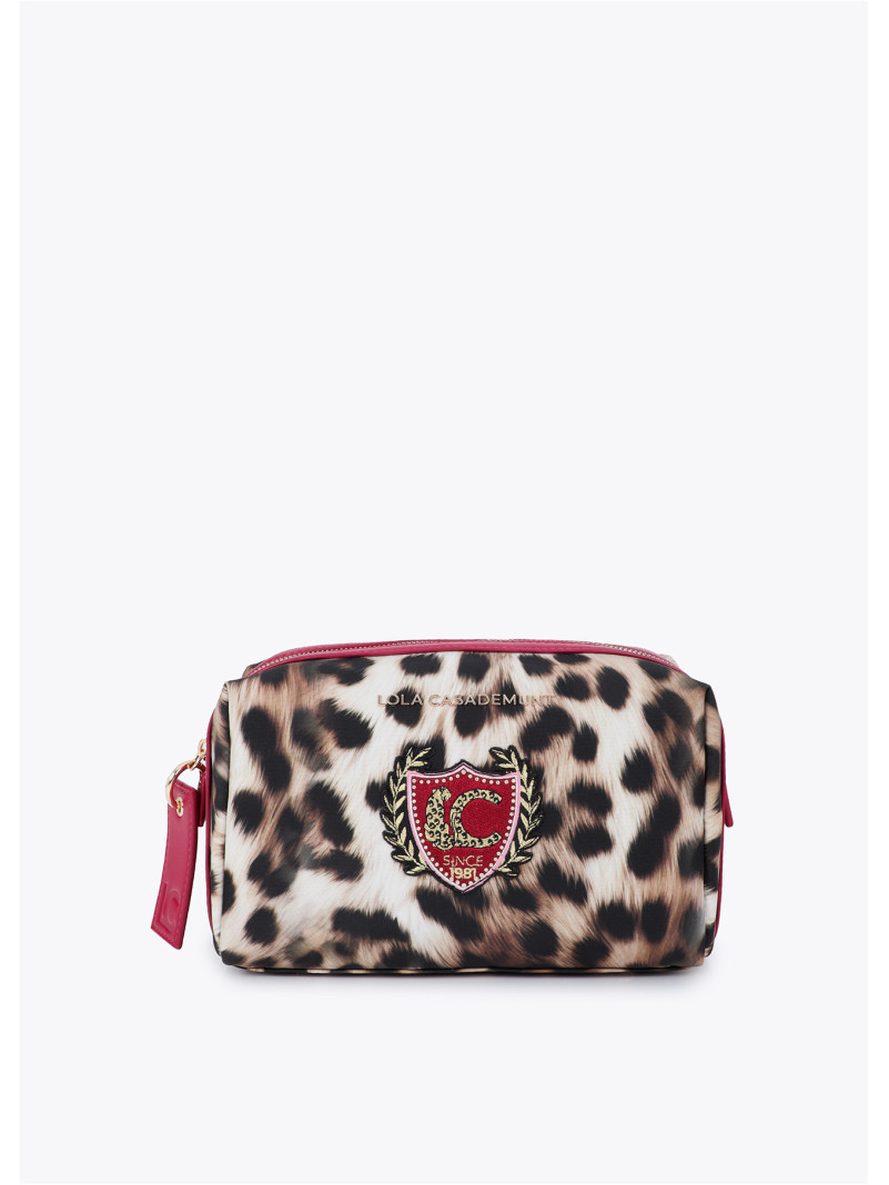 Trousse Lola Casademunt Imprimé animal  Patch