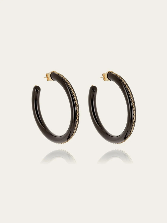 Boucles d'oreilles Zag RHODO