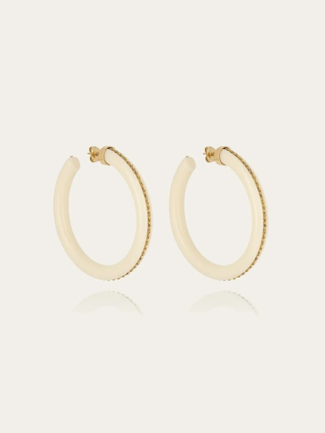 Boucles d'oreilles Zag RHODO
