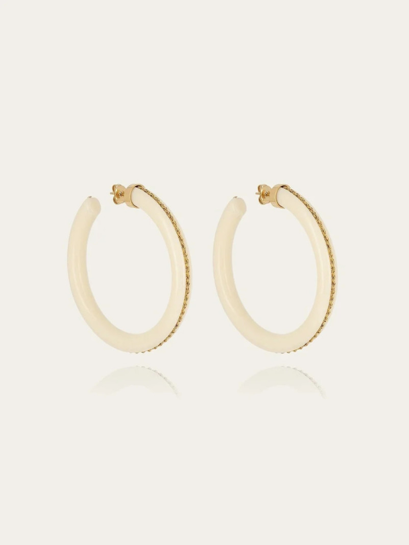 Boucles d'oreilles Zag RHODO