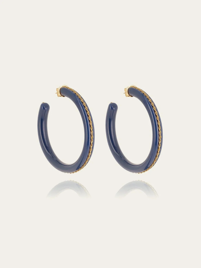 Boucles d'oreilles Zag RHODO